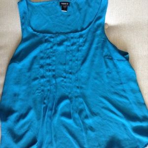 Torrid pleated tank top